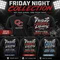 Friday Night Lights Hit Different Tee collection mockup