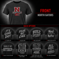Game Day Tee North Gators Edition front and back options