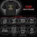 Game Day Tee South Trojans Edition front and back options