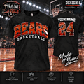 Bears Basketball Fill personalized Team Classics shirt