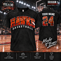 Hawks Basketball Fill personalized Team Classics shirt