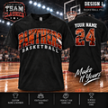 Panthers Basketball Fill personalized Team Classics shirt
