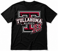 Tullahoma Wildcats personalized player number black shirt mockup